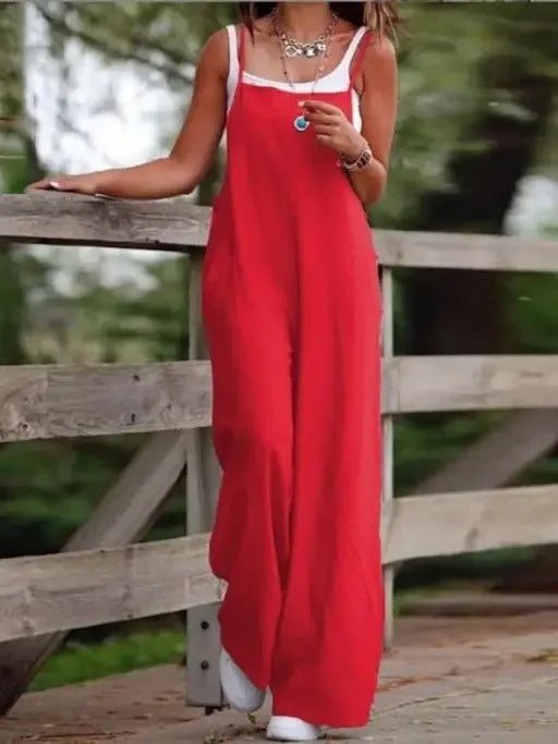 Elfriede | Damen Jumpsuit – Weit und Bequem für Jeden Anlass