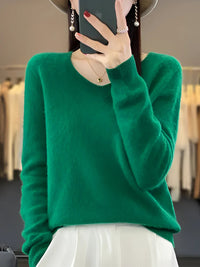 Olivia | Eleganter und luxuriöser Cashmere Damenpullover