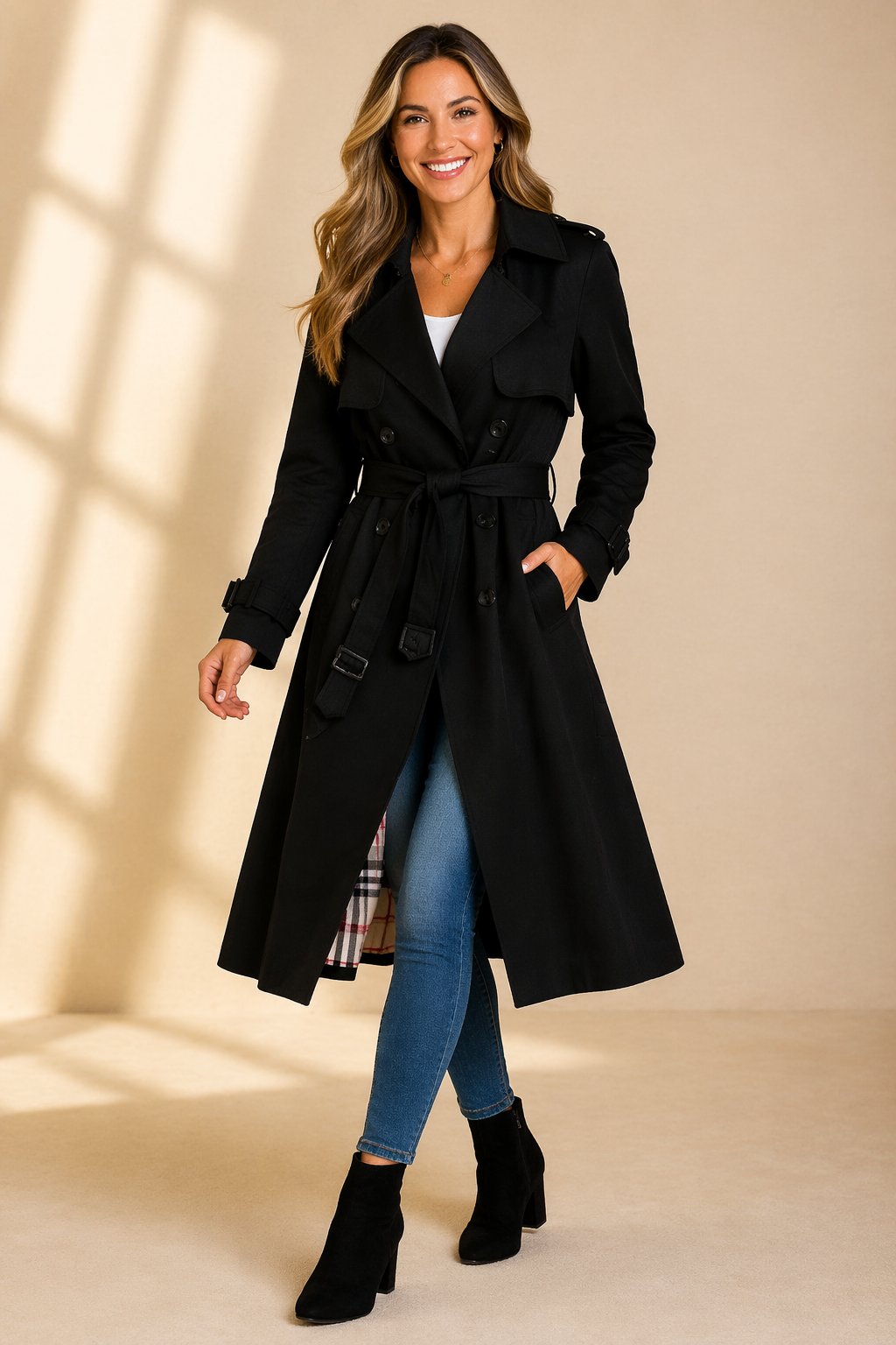 Jessika | Stilvoller und moderner Damen Trenchcoat