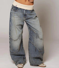 Jennifer | Moderne und Lässige Ultra Baggy Jeans