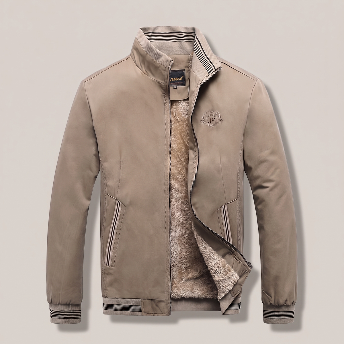 Wärmeschicht | Sherpa Lined Jacket – Klassischer Look für Männer