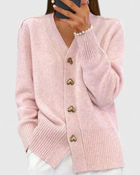 Elise | Elegante und Vielseitige Damen Strick Strickjacke