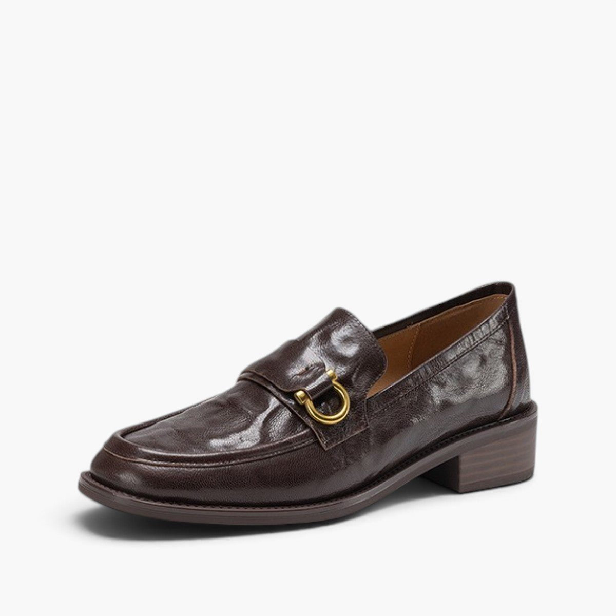 Celia | Leder Loafer mit Horsebit-Akzent für Frauen