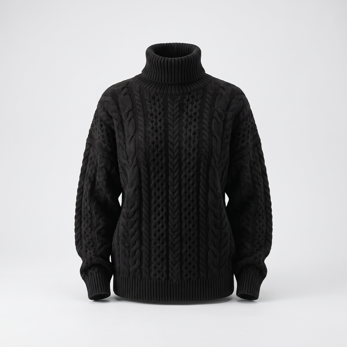 VIVARA | Cashmere Knit – Eleganter Turtleneck Pullover für Frauen