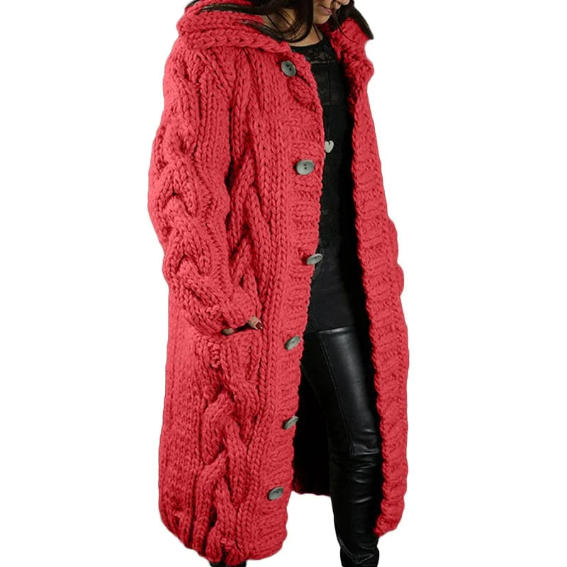 Katharina | Bequemer und Stilvoller Strick Strickjacke