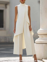 Amelia | Asymmetrisches und elegantes Damen Zweiteiliges Set