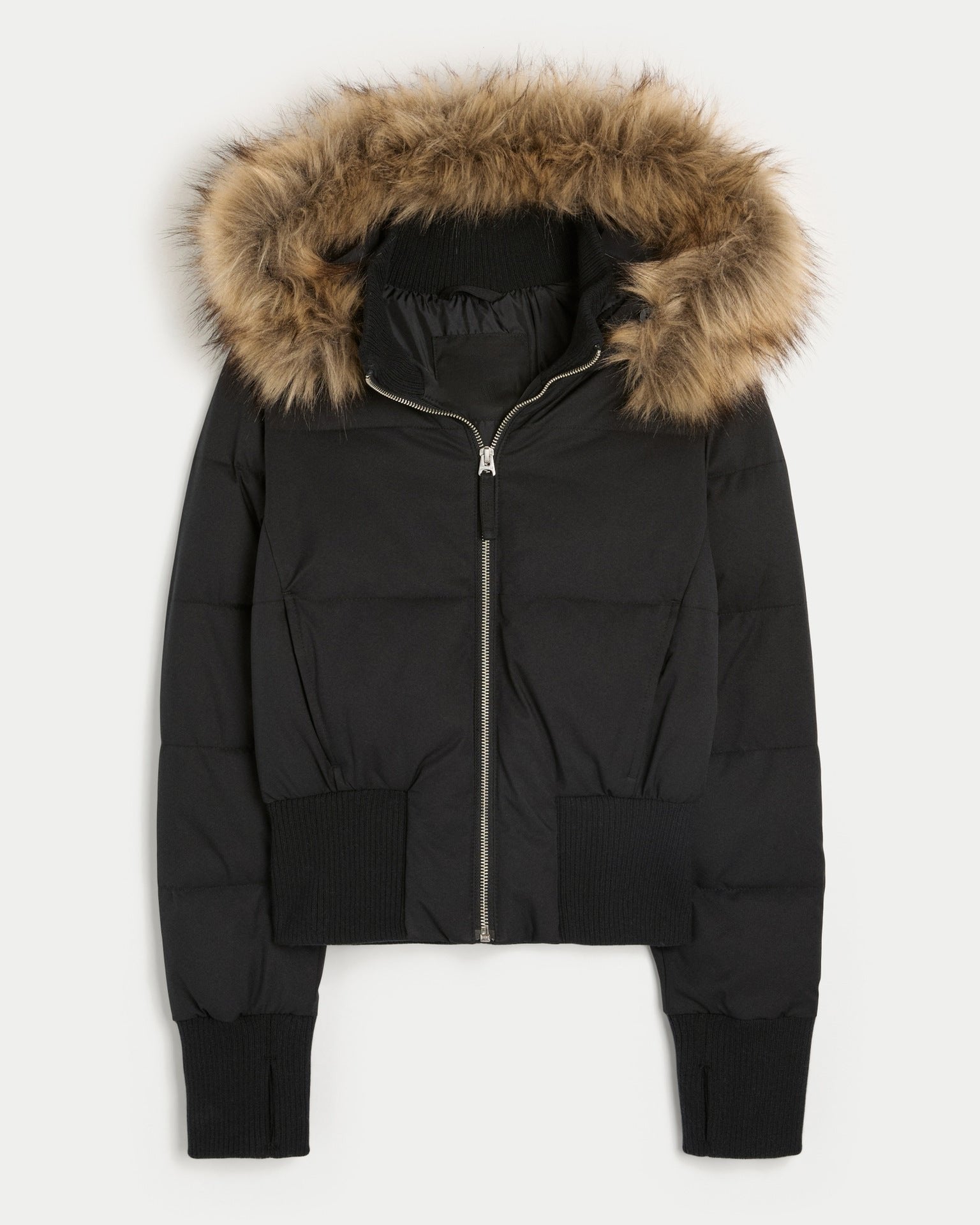 Nora | Gewatteerde Winterjacke mit abnehmbarer Kapuze