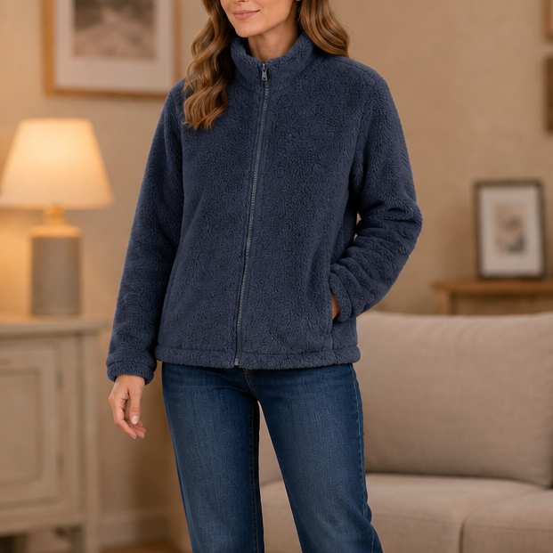 Velora | Fleecejacke mit Stehkragen – Warm und Bequem für Frauen
