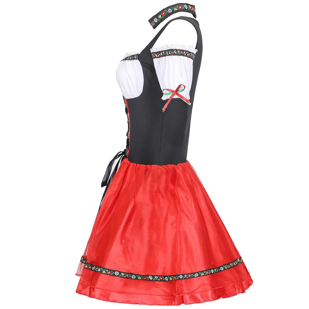 Elisa | Klassisches und elegantes traditionelles Oktoberfest Dirndl Kleid