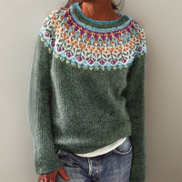Julia | Zeitloser und Charaktervoller Damen Strickpullover