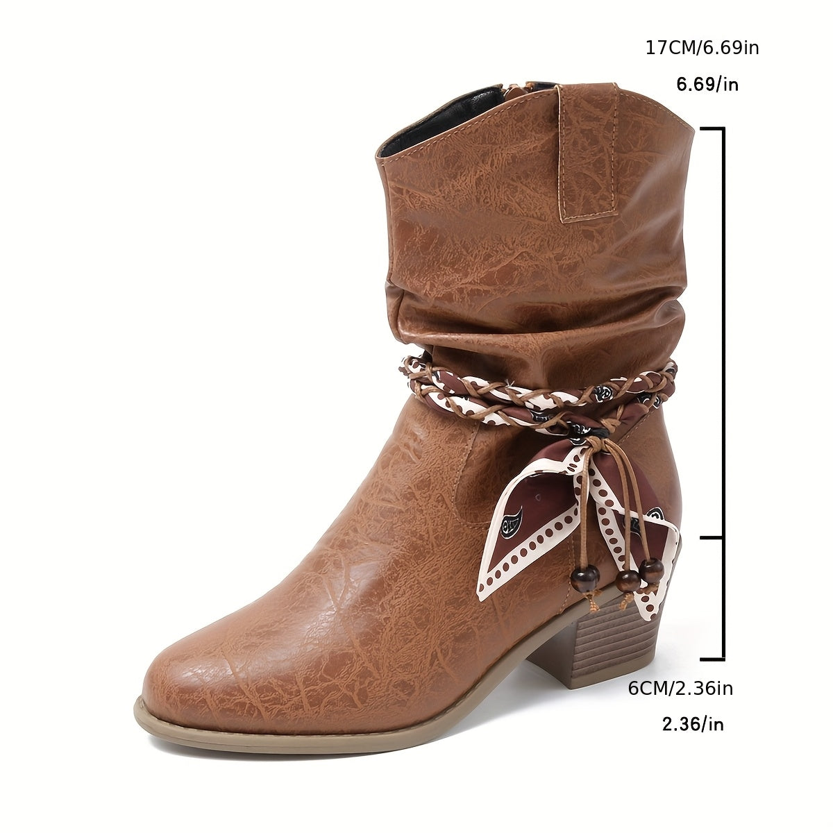 Camille | Lässige und stilvolle Slouch Stiefeletten
