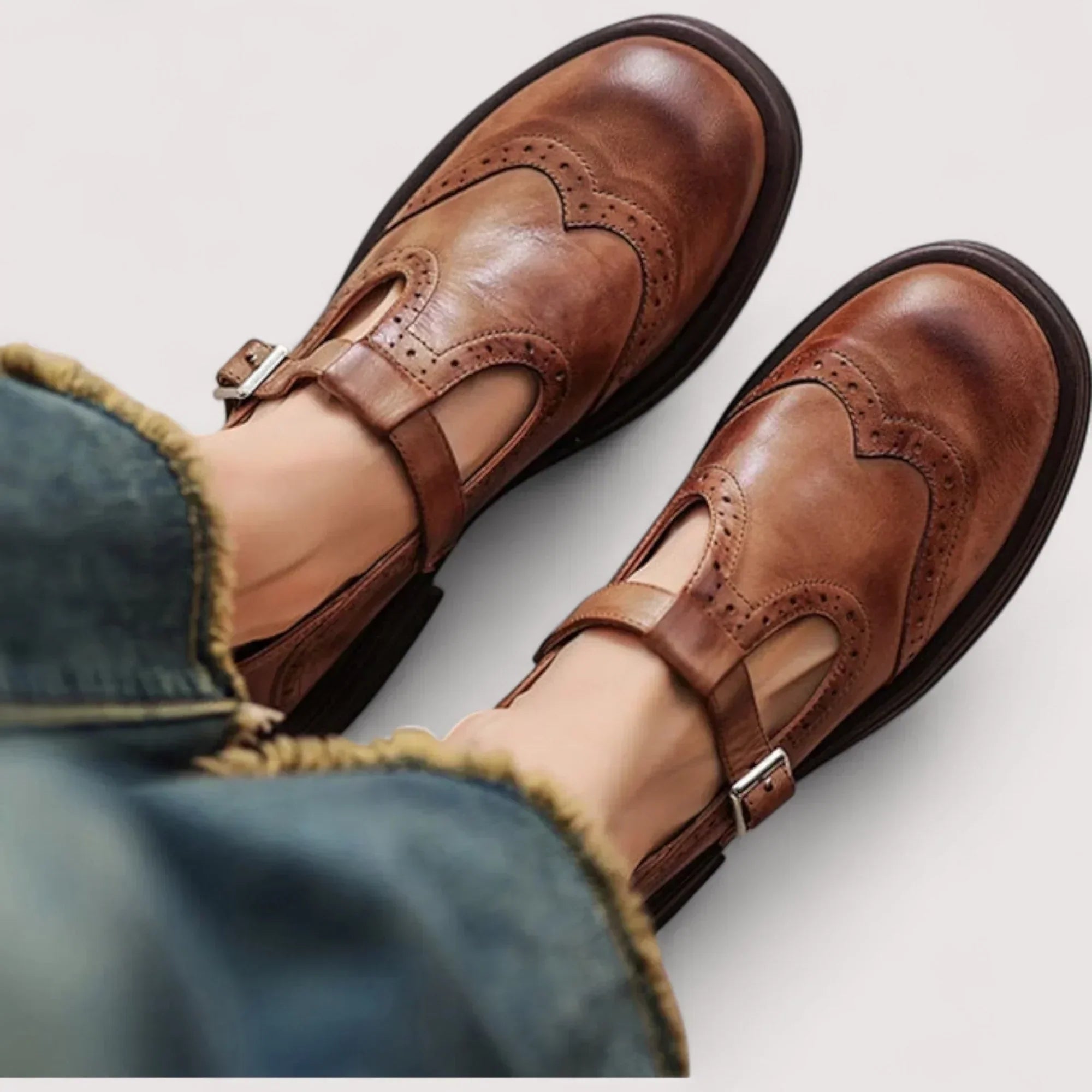 Jessica | Klassischer und bequeme orthopädische Mary Jane Schuhe