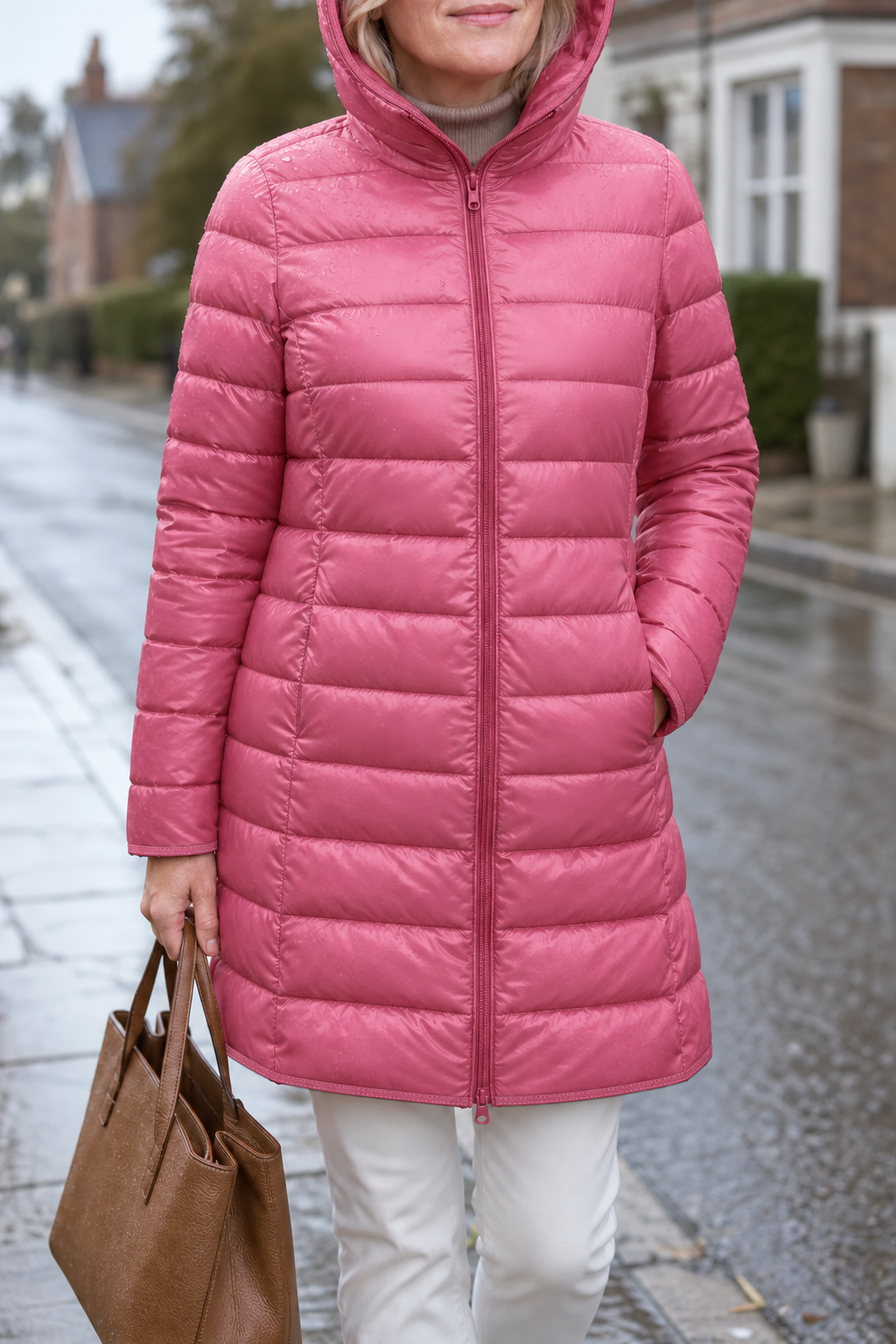 Featherlyte | Packable Puffer Jacket met Afneembare Kap