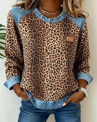 Camille | Auffälliger Leopard Damen Pullover