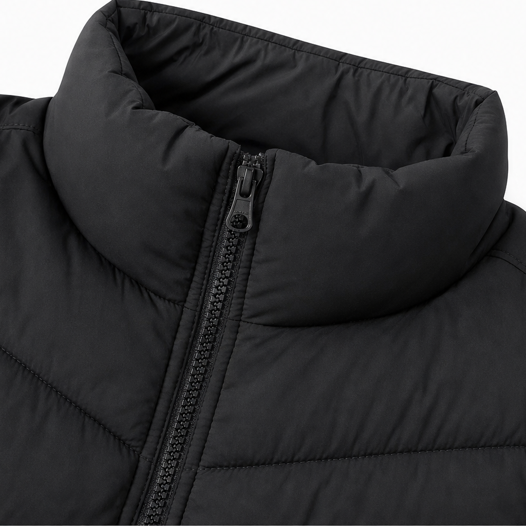 Layerly | Stand Collar Quilted Puffer Vest voor Dames