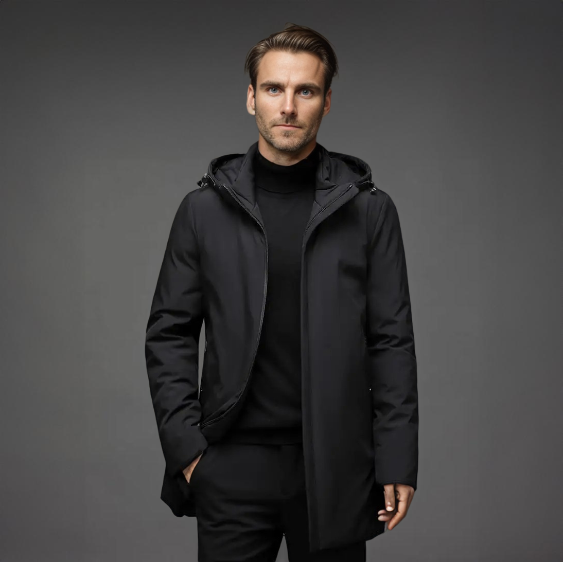 Maro | Winter Parka – Stylish Windproof Coat for Men
