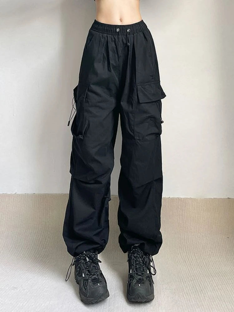 Katrin | Trendige Weitbein Cargohose für Damen