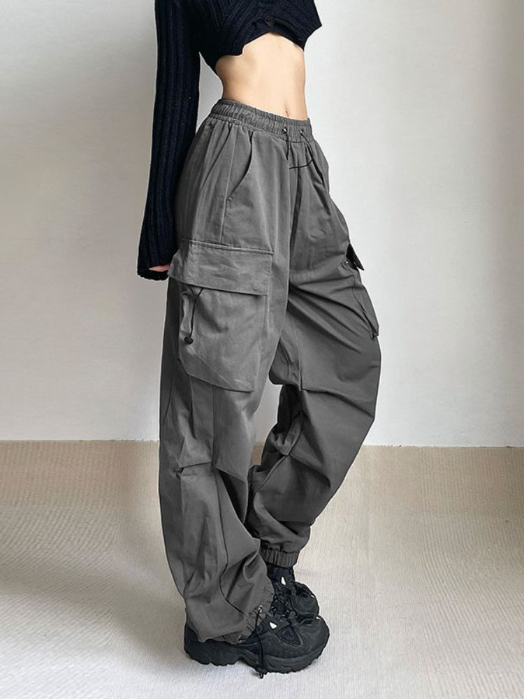 Katrin | Trendige Weitbein Cargohose für Damen