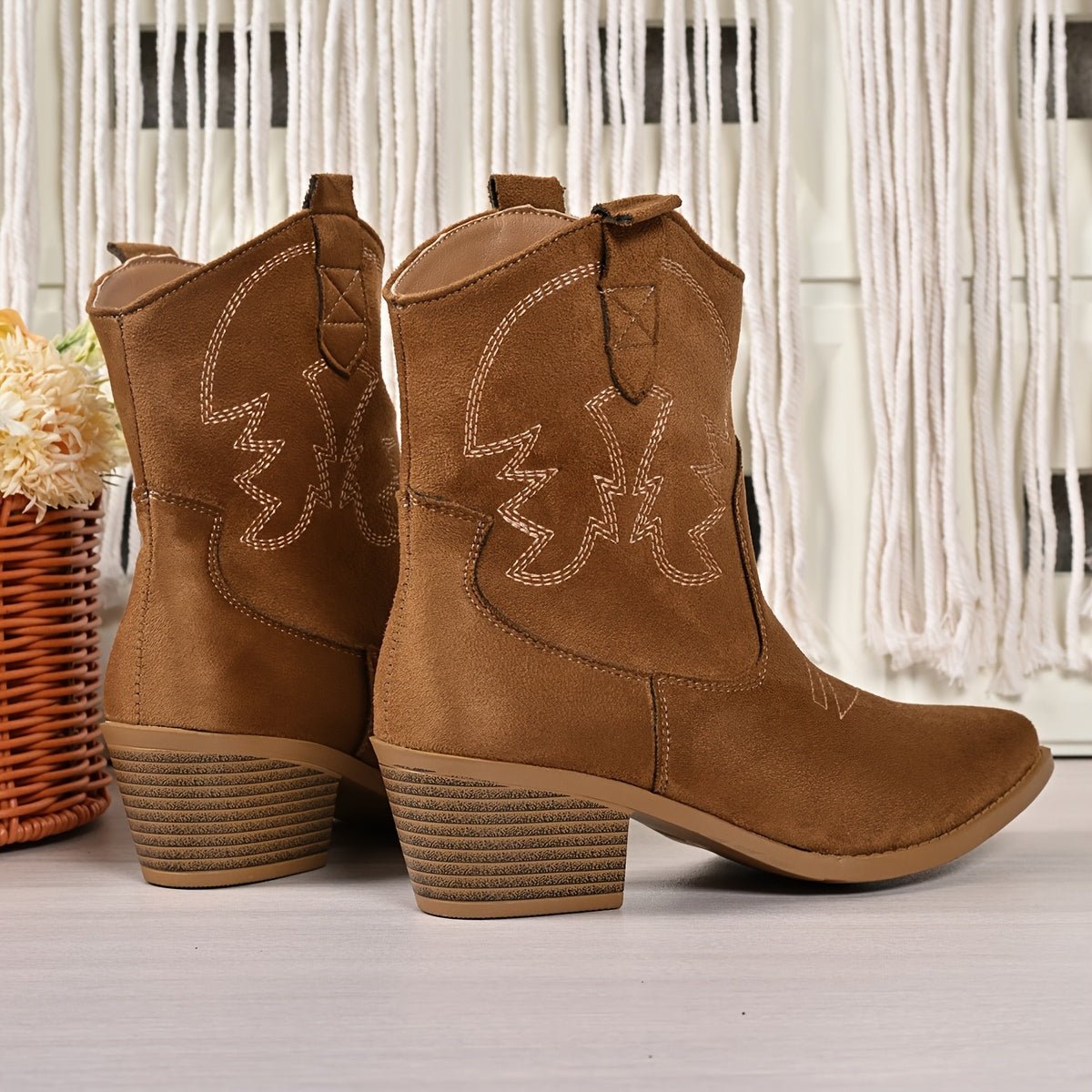 Amalia | Klassische und Komfortable Cowboy Stiefel