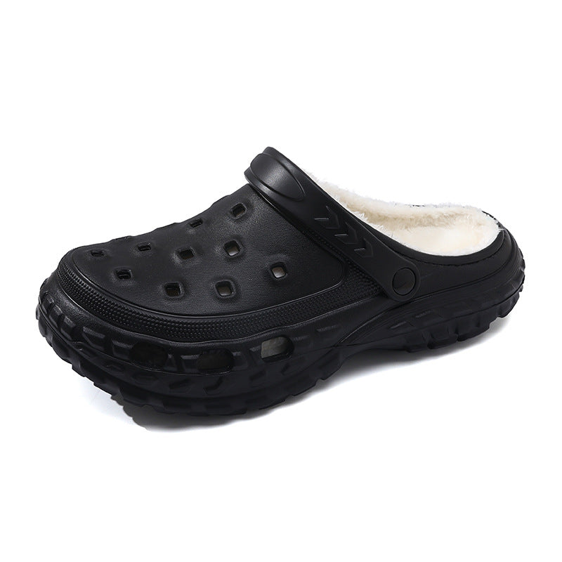 Dominik | Warme Und Gefütterte Herren Fleece Clogs