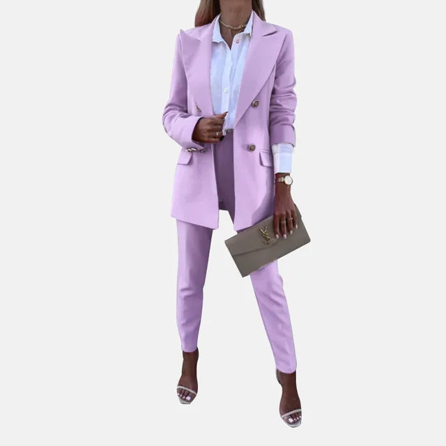 Franziska | Elegantes und modernes Blazer Zweiteiler Set