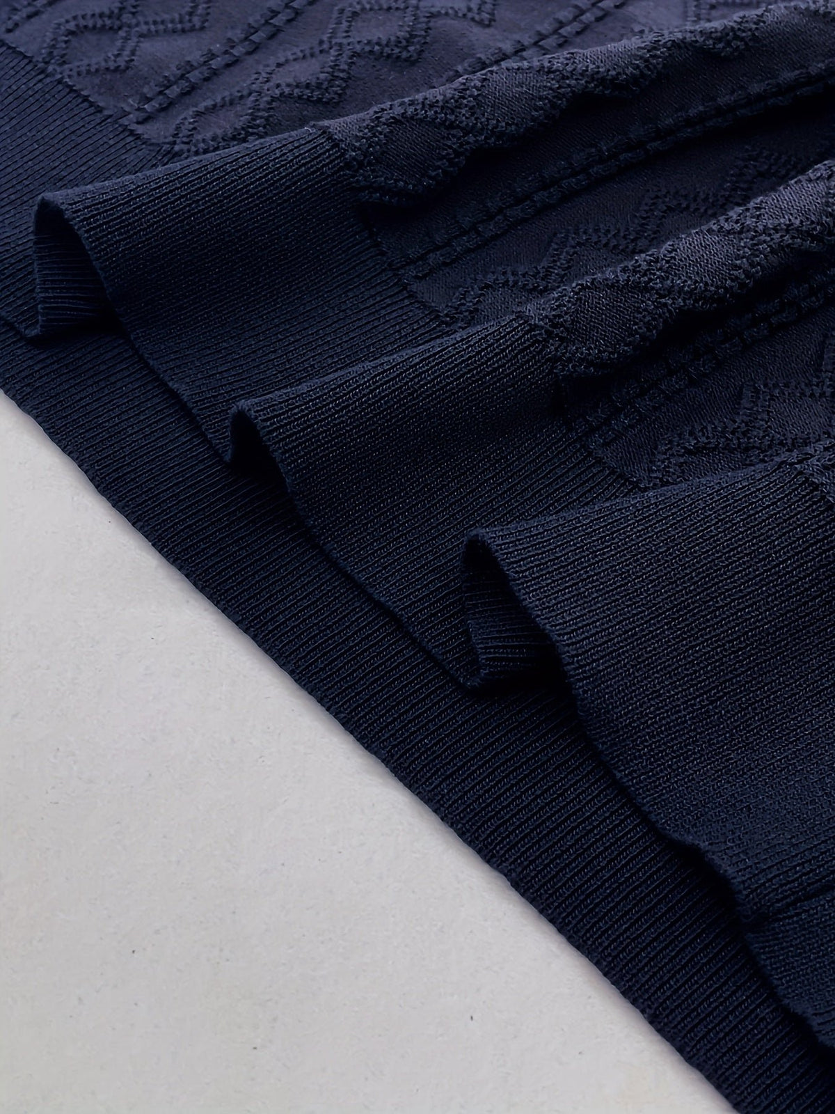 Barrett | Texturiertes Polo-Shirt mit Kontrastkragen