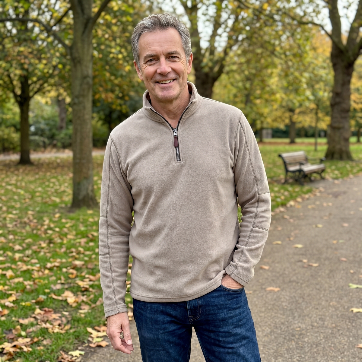 Hollingworth | Warm Quarter Zip – Bequeme, vielseitige Schicht für Männer
