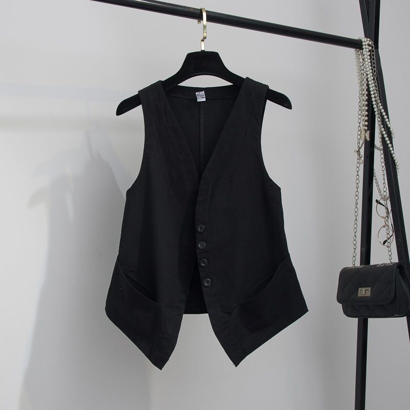 Amelia | Moderne und atmungsaktive Damen Leinenweste
