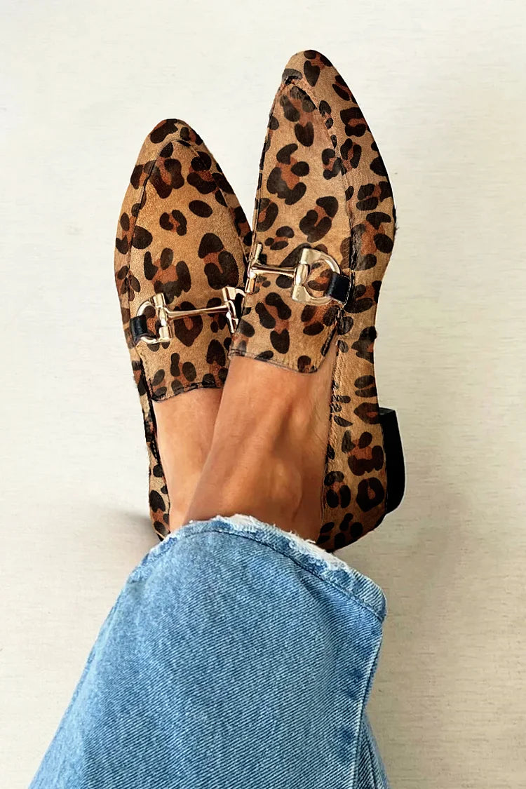 Marlene | Elegante und Bequem Damen Loafer mit Metallic Detail