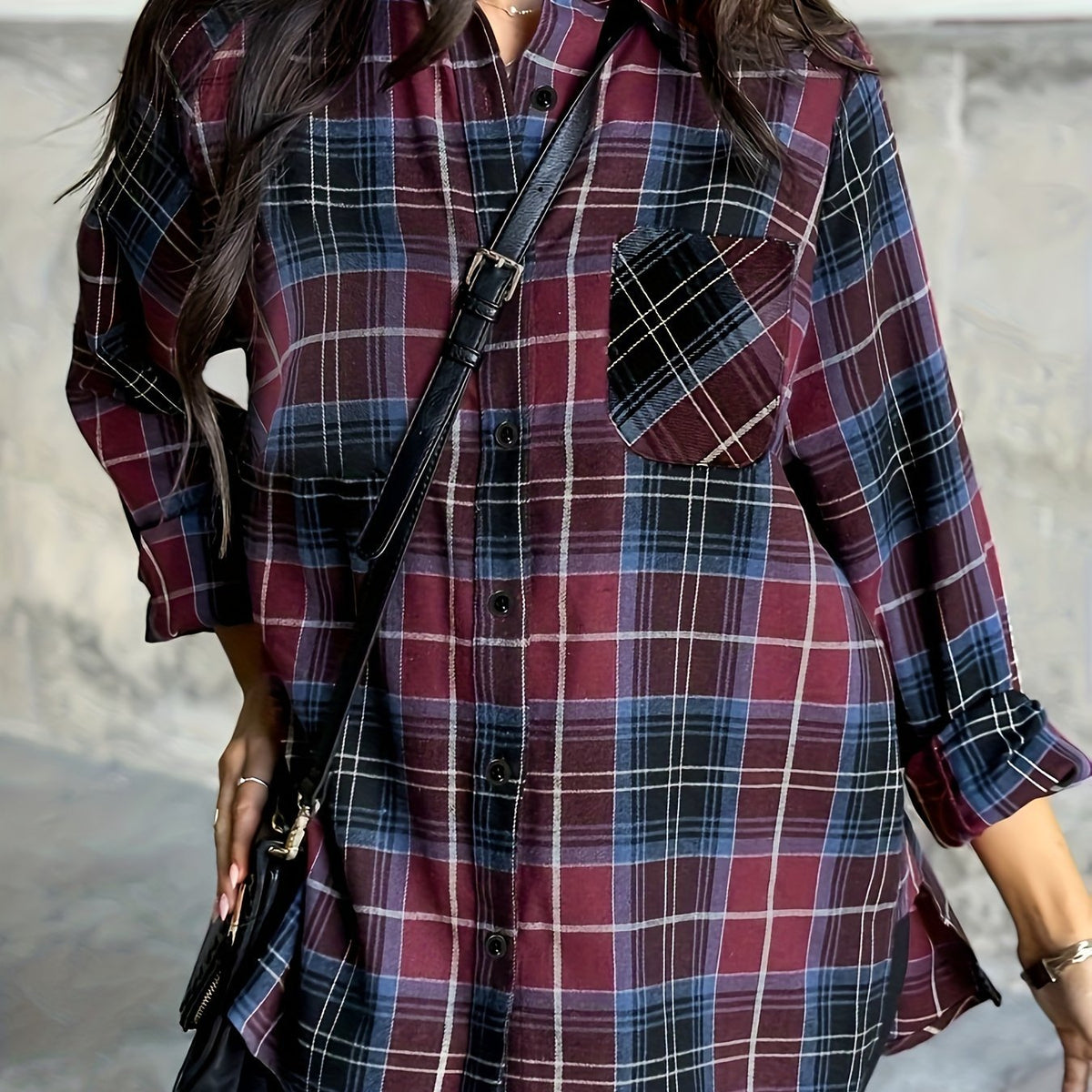 Marnie | Relaxed Checked Shirt for Effortless Everyday Style