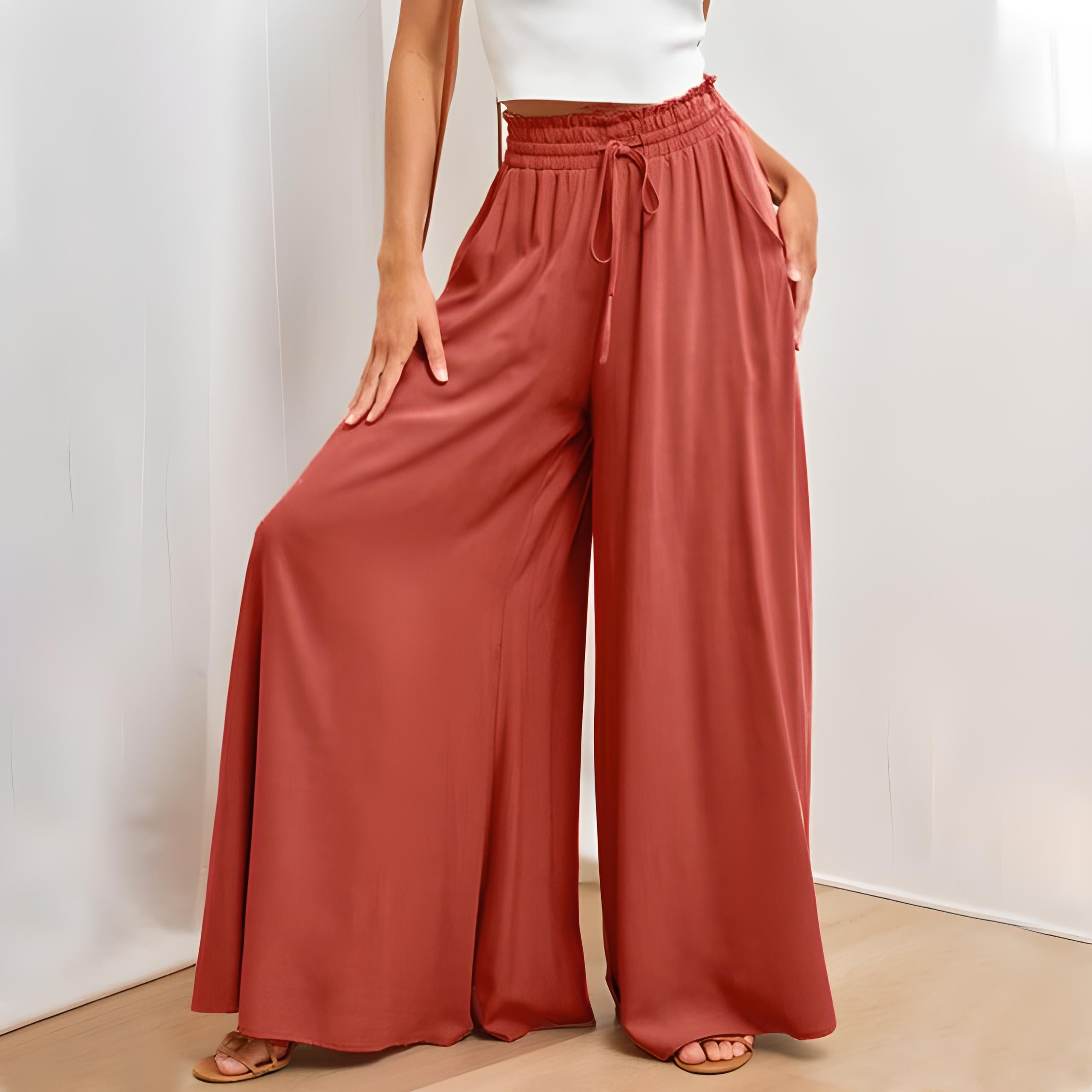 Emily | Elegante und bequeme Weitbein Hose