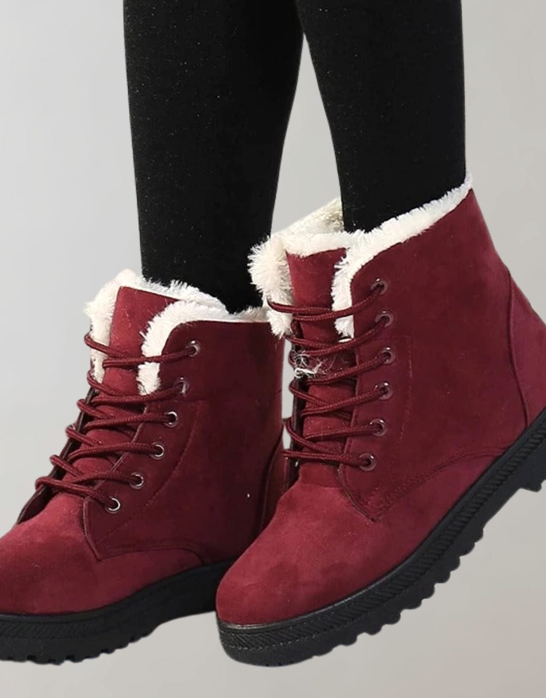 Luisa | Stiefeletten – Warm Gefütterte Schnür-Winterboots für Damen