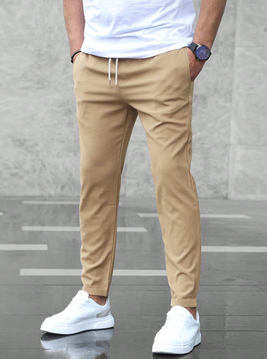 Liam | Stretch Pants – Bequemer Fit für Vielseitigen Stil