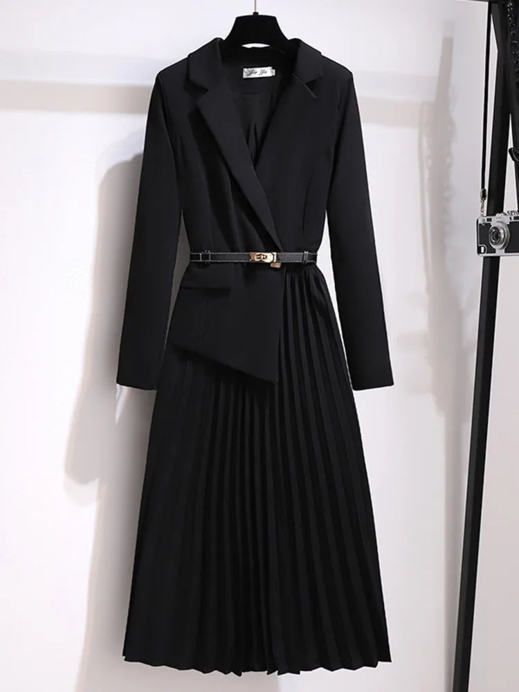 Adele | Elegantes, Plissiertes & Tailliertes Festliches Kleid für Damen 3