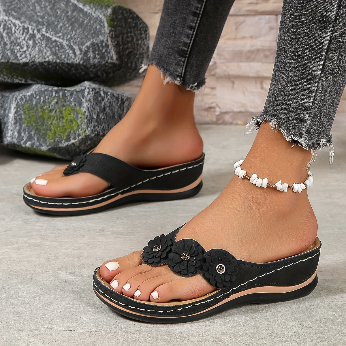 Alina | Sandalen Damen Orthopädisch Elegant Slip-On Komfort 9