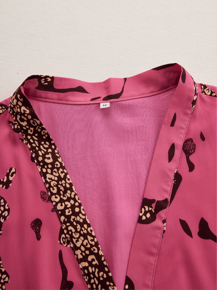 Allegra | Eleganter, Bequemer &amp; Auffälliger Damen-Overall mit Leopardenmuster 6