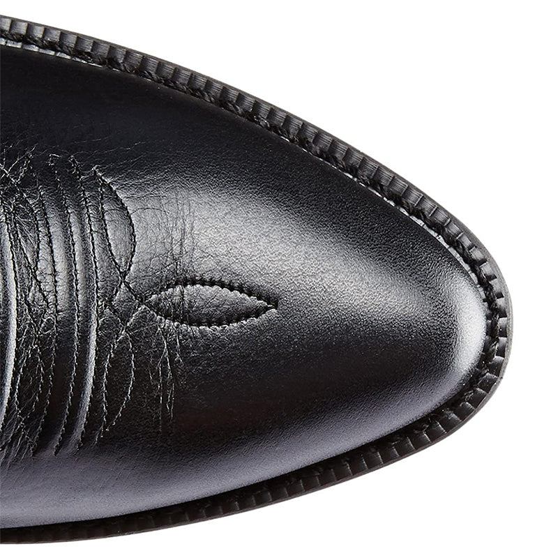 Amé | Lederstiefel Herren Schwarze Elegante Robust Mittelhoch 6