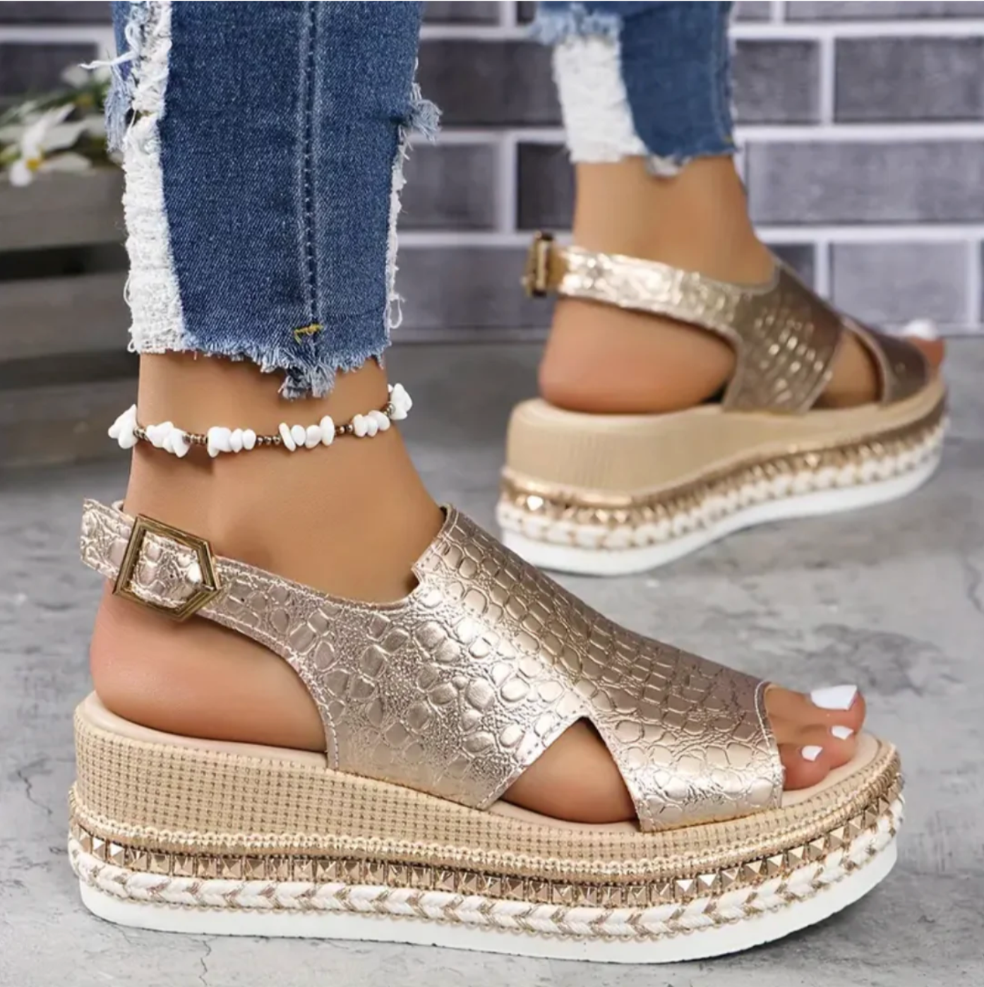 Amelia | Orthopädische Leder-Komfortsandalen 2