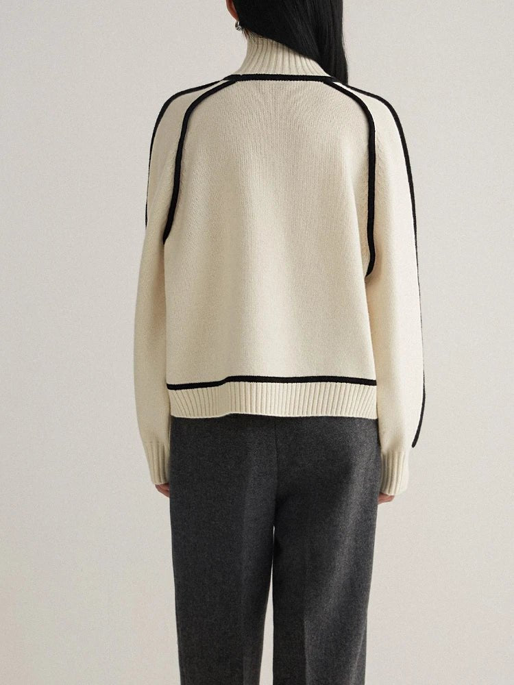 Amelia | Stilvoller und kuscheliger Oversize-Rollkragenpullover 6