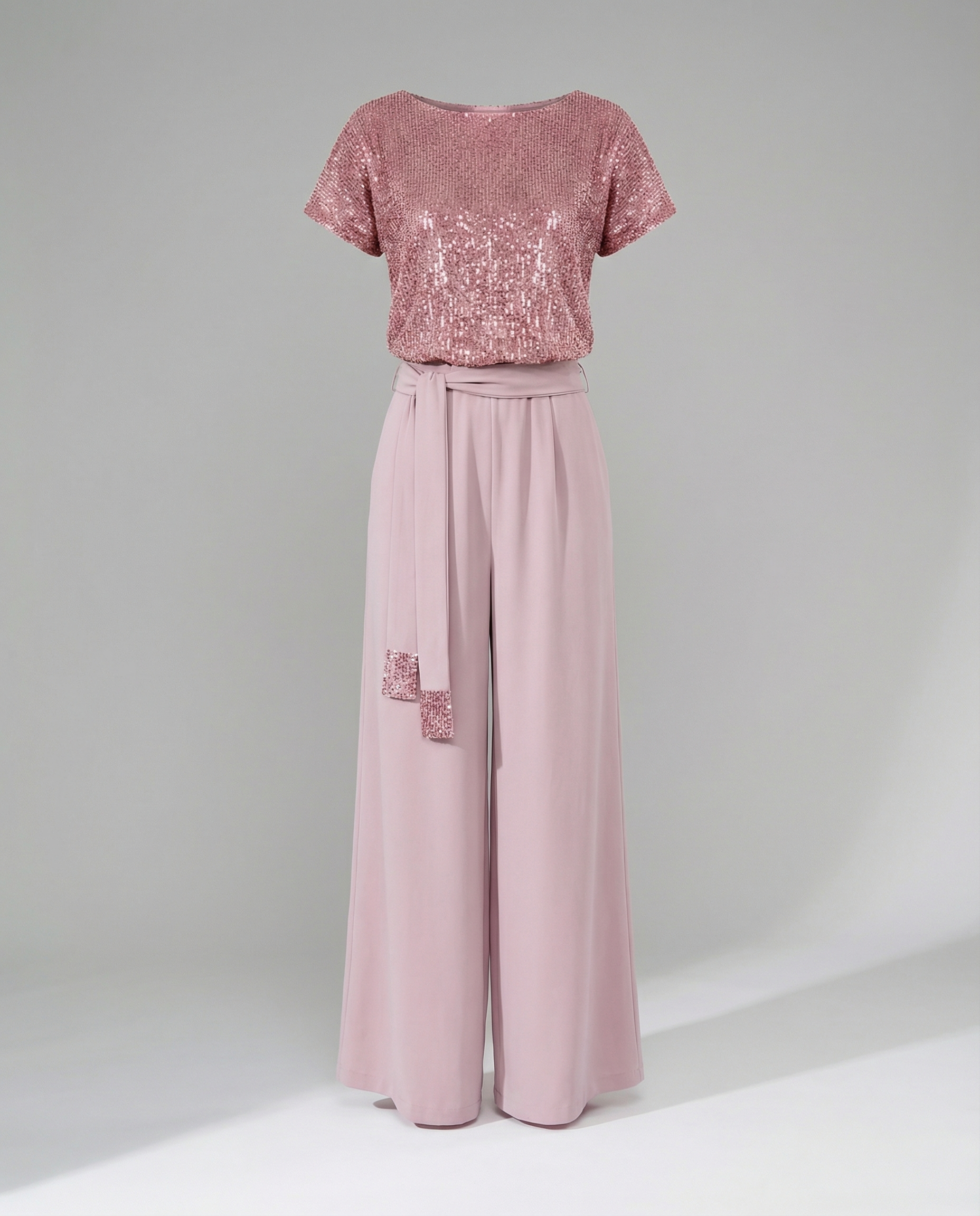 Amina | Eleganter, Fließender &amp; Glamouröser Damen-Jumpsuit mit Pailletten 4