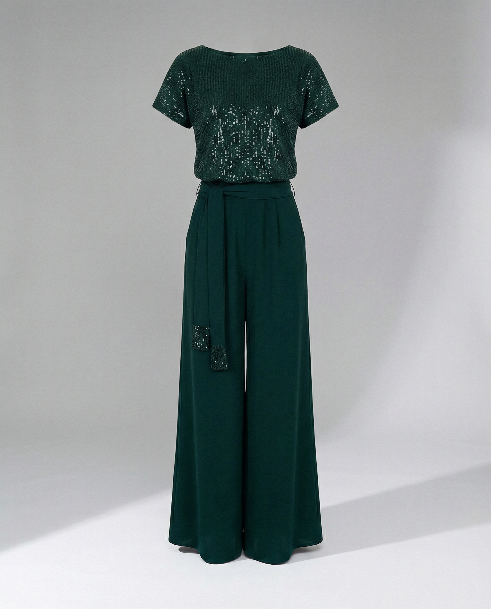 Amina | Eleganter, Fließender &amp; Glamouröser Damen-Jumpsuit mit Pailletten 6