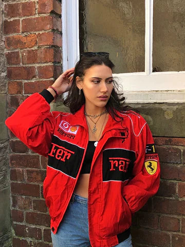 Anouk | Racer-Jacke – Vintage-Charme, Sportliches Design &amp; Langlebig 6