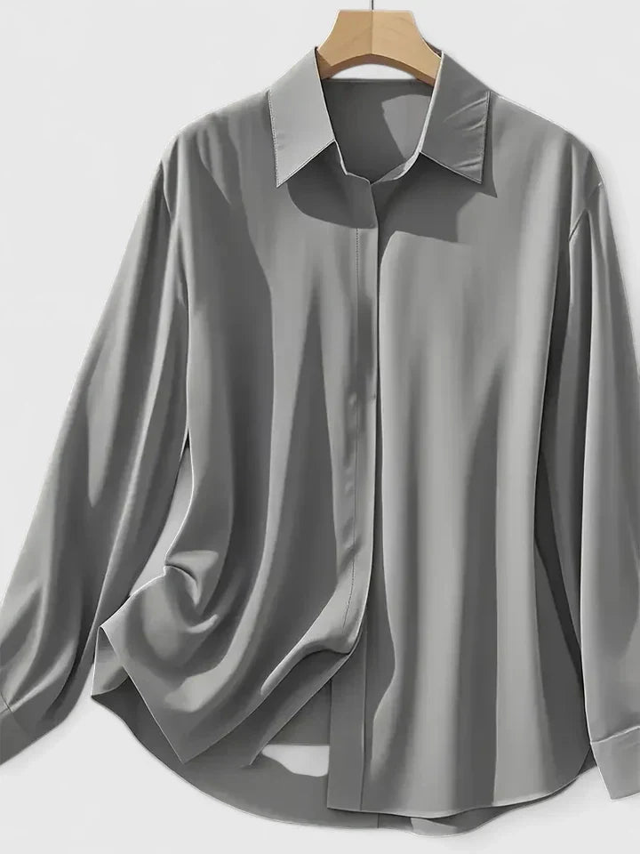 Aria | Elegantes, Weißes Damen Hemd – Minimalistisch & Vielseitig 2