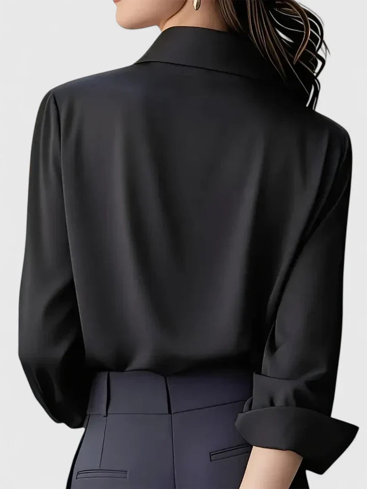 Aria | Elegantes, Weißes Damen Hemd – Minimalistisch & Vielseitig 3