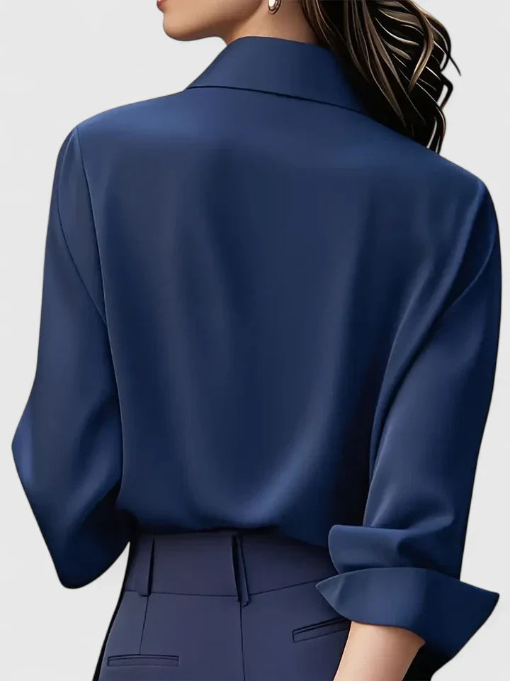 Aria | Elegantes, Weißes Damen Hemd – Minimalistisch & Vielseitig 6