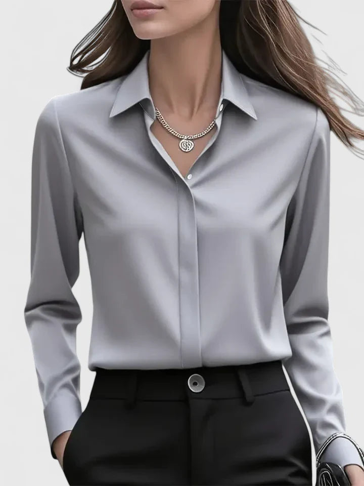Aria | Elegantes, Weißes Damen Hemd – Minimalistisch & Vielseitig 7