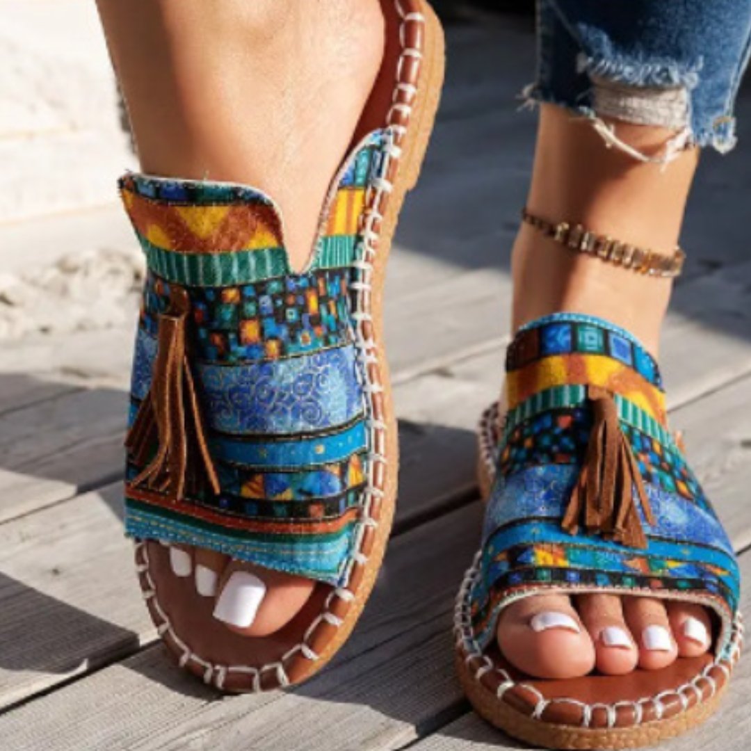 Arielle | Bequeme & Stilvolle Damen Sandalen – Böhmisch, Offen und Ideal für den Sommer 1