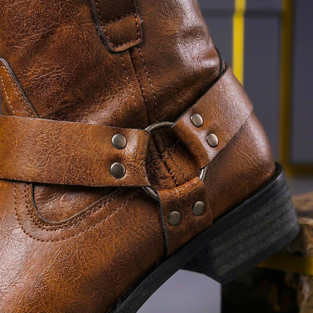 Arthur | Vintage-Stiefel aus echtem Leder 3