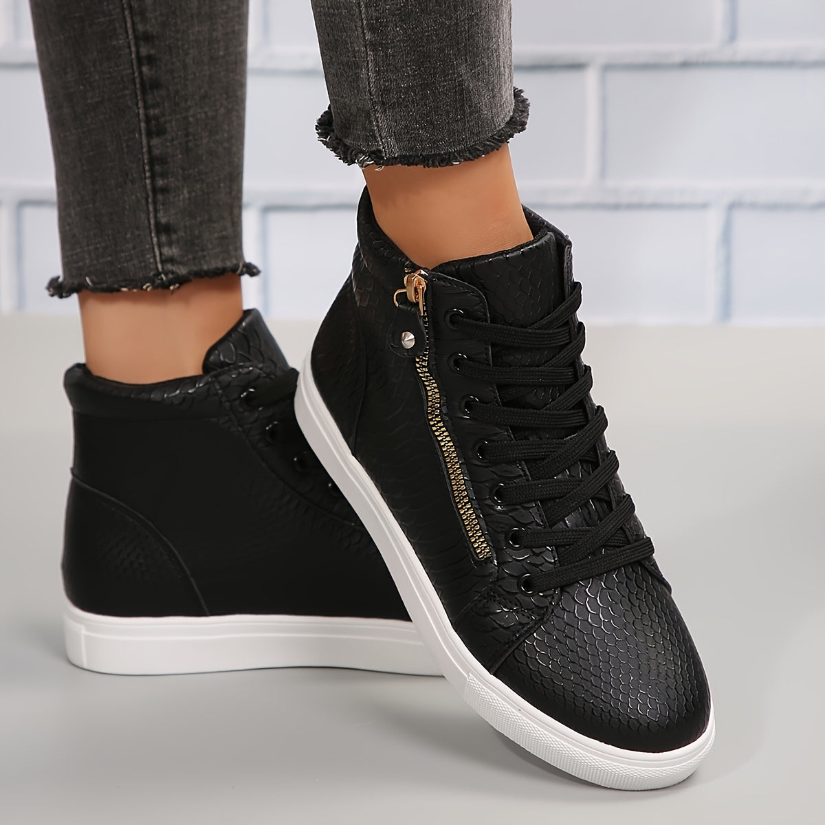 Astoria | Elegante & Bequeme Damen High-Top-Sneaker – On Schuhe Damen, Casual Style 0
