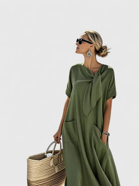 Aurelia | Elegantes, Fließendes & Vielseitiges Damenkleid für den Sommer 4